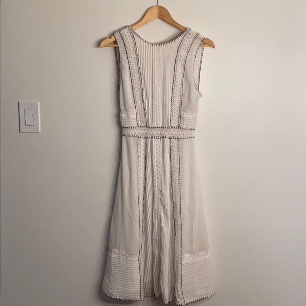 Hand stitched Alice and Oliva white dress
